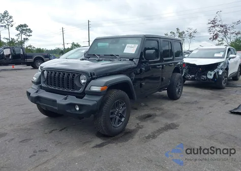 2024 Jeep Wrangler 4-Door Sport S 4X4 из США, поврежденный, VIN 1C4PJXDG0RW280508